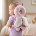 Luna the Butterfly Baby Head Protector Backpack